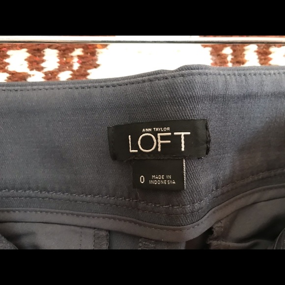 LOFT Navy Wide-Legged Sailor Pants EUC - Picture 6 of 12